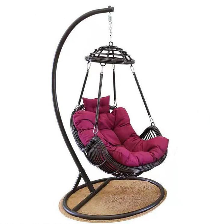 Hot Sale Hanging Outdoor Rattan Wedding Garden Swing Chair