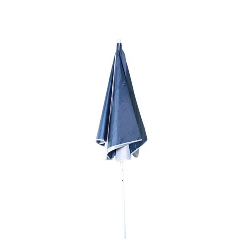 High Quality Logo Printed Advertising Polyester Outdoor Beach Umbrellas