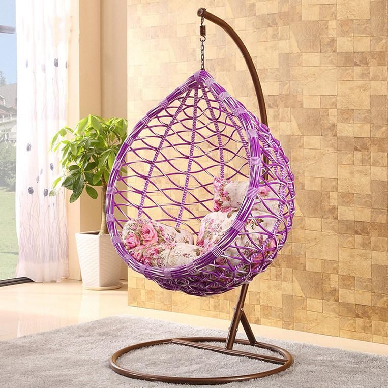 Excellent Outdoor Furniture Wicker Hotel Garden Rattan Hanging Swing Chair