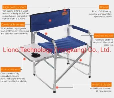 Outdoor Director Folding Foldable Chair Aluminum Tube