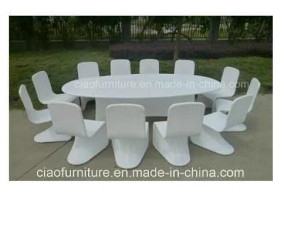 Patio Furniture Rattan Big Dining Set (2064+2072)