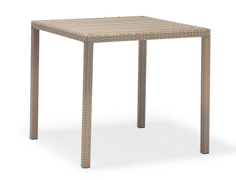 Factory Direct Sale Rattan Outdoor Dining Table Furniture Set