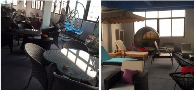 Living Room Indoor Garden Hotel Wedding Reataurant Rocking Outdoor Swing Chair