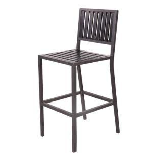 Polywood Garden Plastic Wood Furniture Outdoor Bar Chair (FY-023WXC)