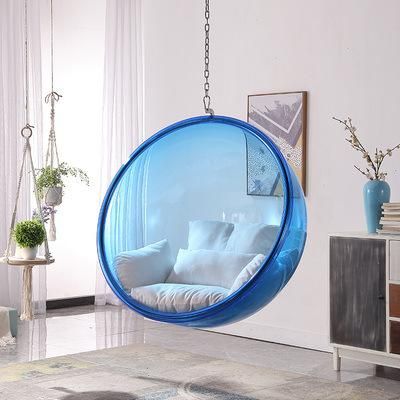 Glass Ball Transparent Hemispherical Suspension Chair Space Chair