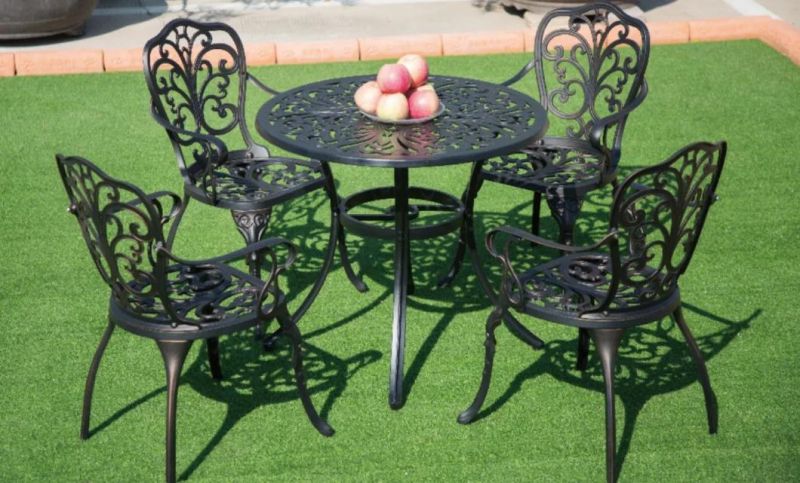 Cast Aluminium Bench Cast Iron Park Bench Black Metal Garden Bench
