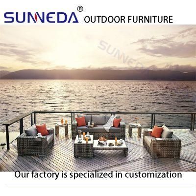 Nordic Style Outdoor Furniture Aluminum Outdoor Furniture Set
