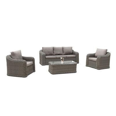 Hot Sale Top Quality Table and Chair Set Outdoor Restaurant Garden Rattan Furniture