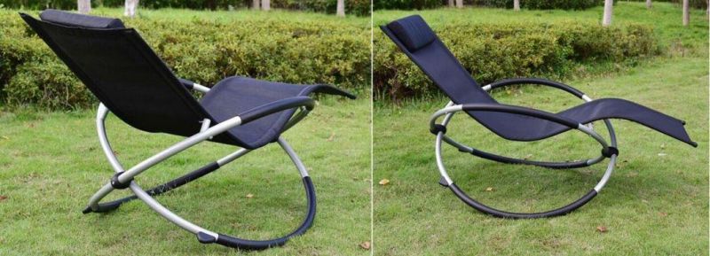 Easy Big Reclining Relaxing Rocking Chair Relax Modern Leisure Outdoor Chair.