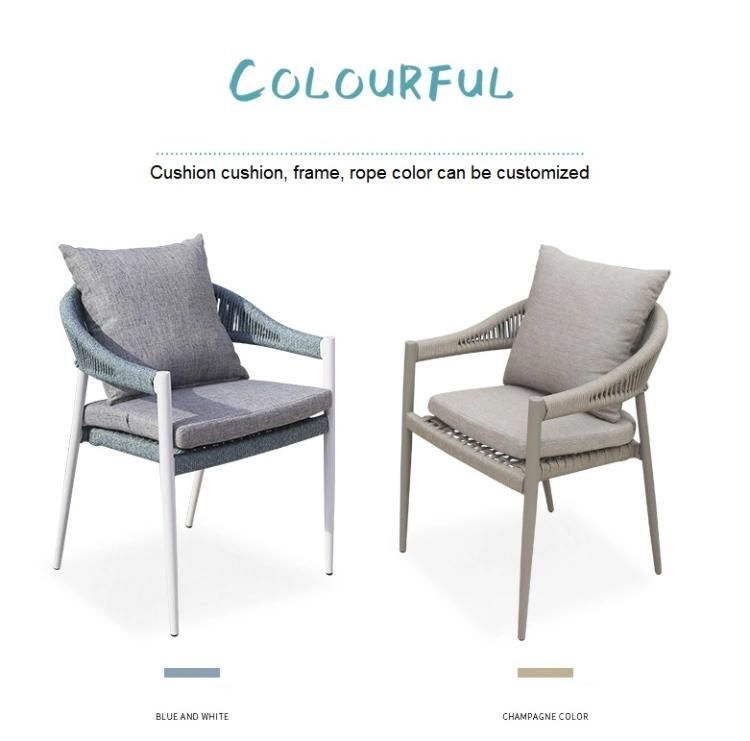 Waterproof Outside Patio Lounge Room Furniture Outdoor Garden Dinner Sets