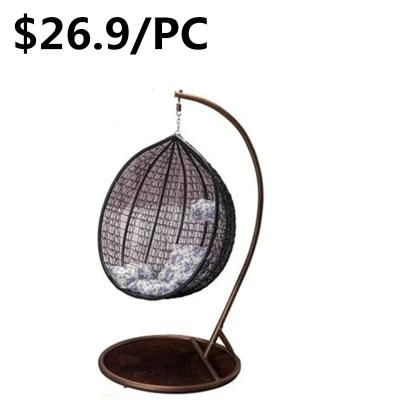 Wicker Outdoor Garden Hanging Swing PE Egg Patio Rattan Chair