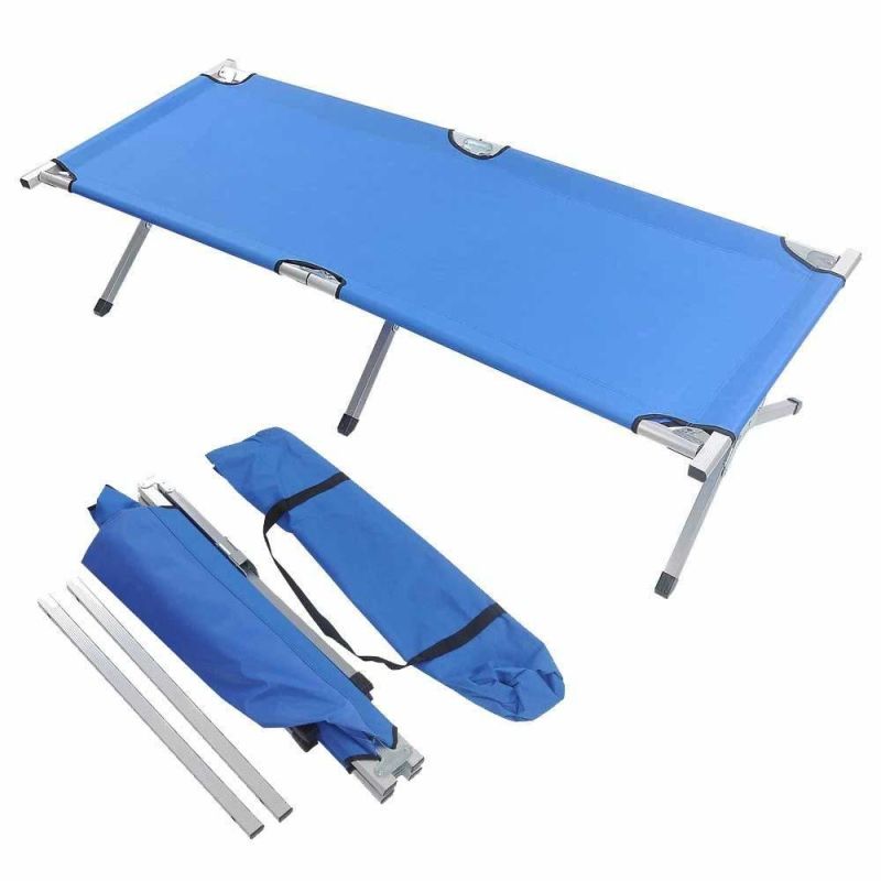 Sports Adventurer Camp Cot; Finally, a Cot That Brings The Comfort of Home to The Campsite; Camping Cots for Adults; Easy Set up; Storage Bag Included
