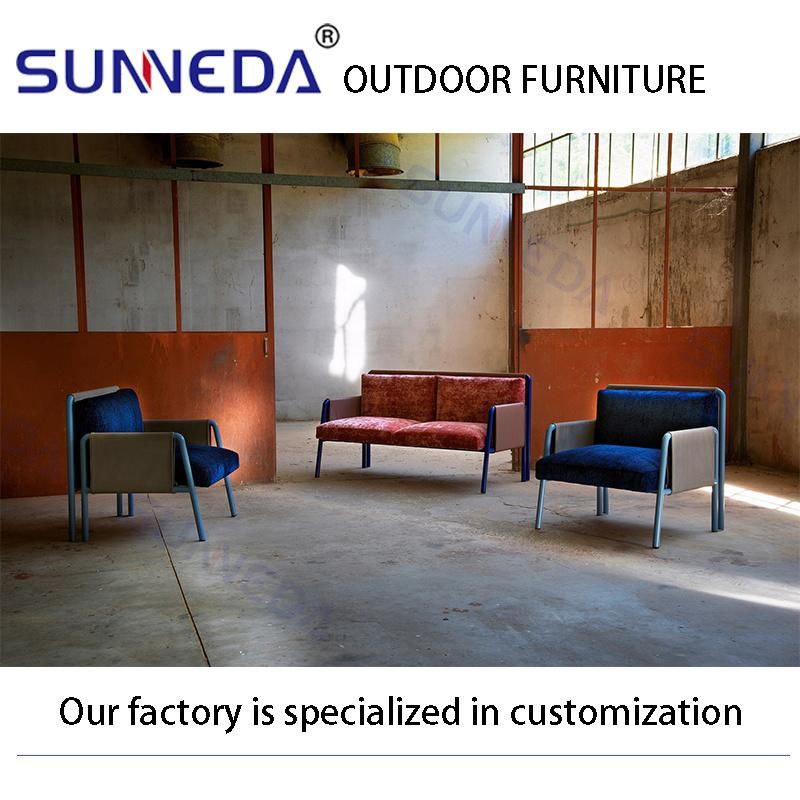 Japanese Style DIY Comfortable Pool Upholstered Sofa Outdoor Loveseat Furniture