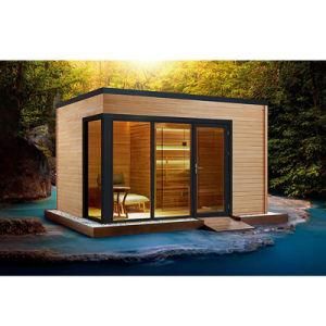 Mexda Outdoor Gazebo Red Cedar Sauna Room Ws-Lt08
