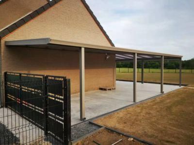 Customized Sunshade Outdoor Metal Decorative Pergola Profiles
