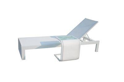 Textilene + Aluminum Colorful OEM Garden Loungers Chaise Lounge Chair