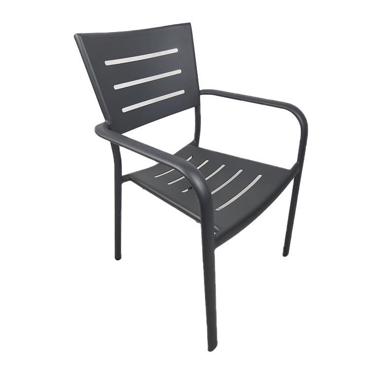 High Quality 5PCS Outdoor Aluminum Garden Patio Dining Table Set