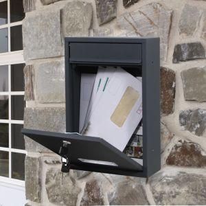 Metal Mailbox Waterproof Post Mount Mailbox
