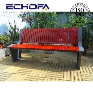 Very Cheap Price Lounge Chair Garden Flower Benches Cast Iron Feet Garden Bench Solid Wood Bench