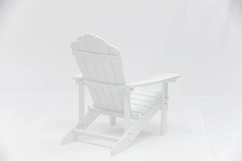 Environment Friendly Plastic Wood Chair Outdoor Patio Leisure Beach Lounge Armchair