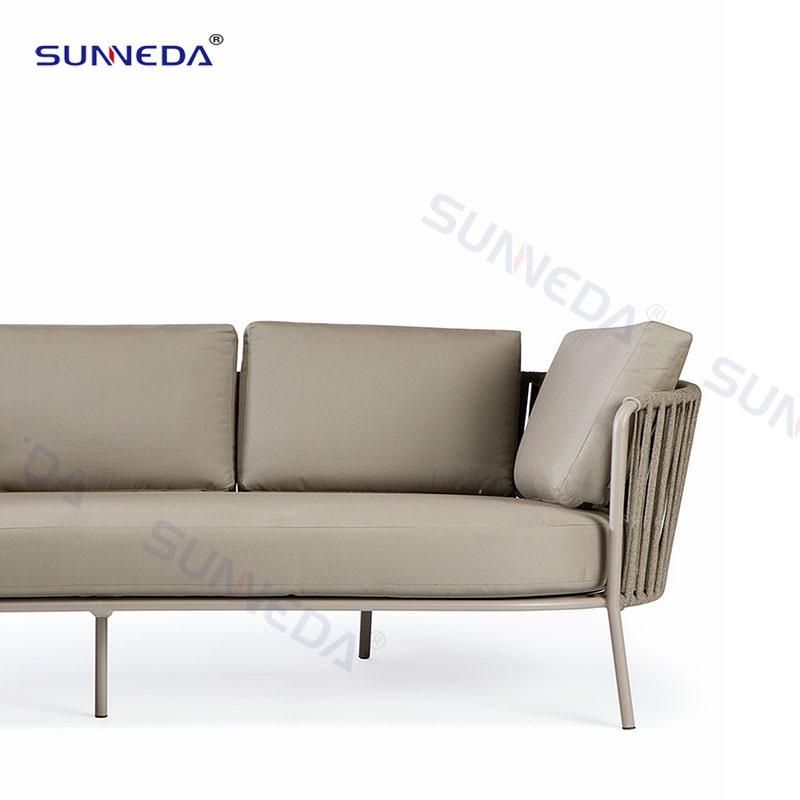 Garden Wicker Fabric Patio Dining Sets Outdoor Furniture Sofa Set