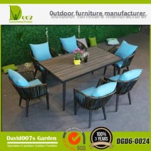 Modern Design Outdoor Garden Furniture Rattan Dining Set