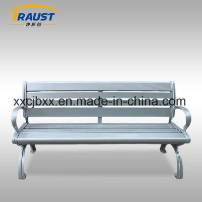 Hight Quality Metal Aluminum Slat Benches, Patio Furniture