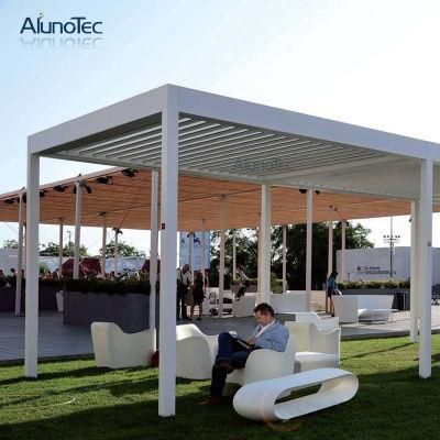 Wholesale Flat Roof Garden Gazebo Aluminium Louvered Roof Pergola