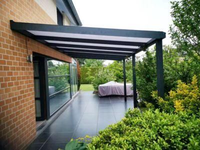 Aluminum Veranda Wall Attached Aluminum Metal Pergola Aluminum Patio Roof Profiles