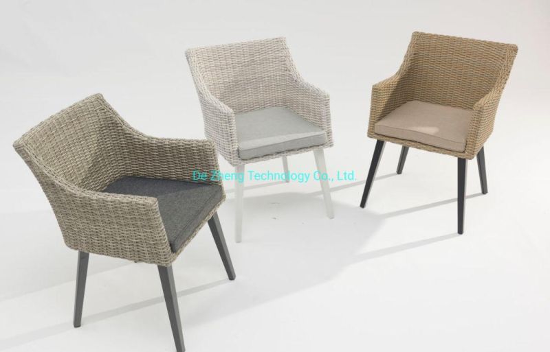 Hote Modern Aluminium Table Foshan Factory New Design Rope Chair Outdoor Leisure Garden Outdoor Furniture Set