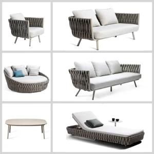 Hotel Patio Lounge Set Modern Garden Outdoor Furniture Sofa