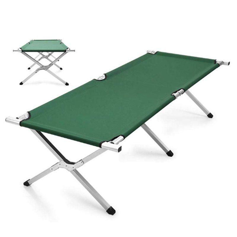 China Portable Adjustable Military Camping Bed Folding Cot