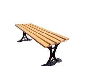 WPC Outdoor Bench for Street