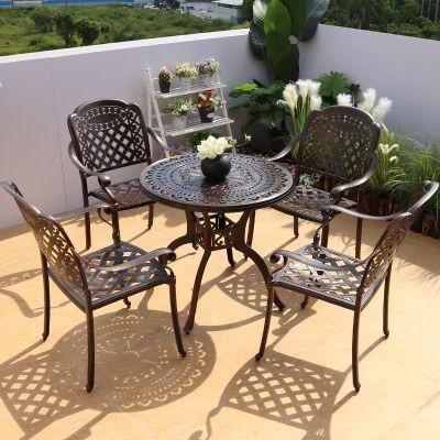 Garden Terrace Luxury Furniture Cast Aluminum Group Outdoor Furniture