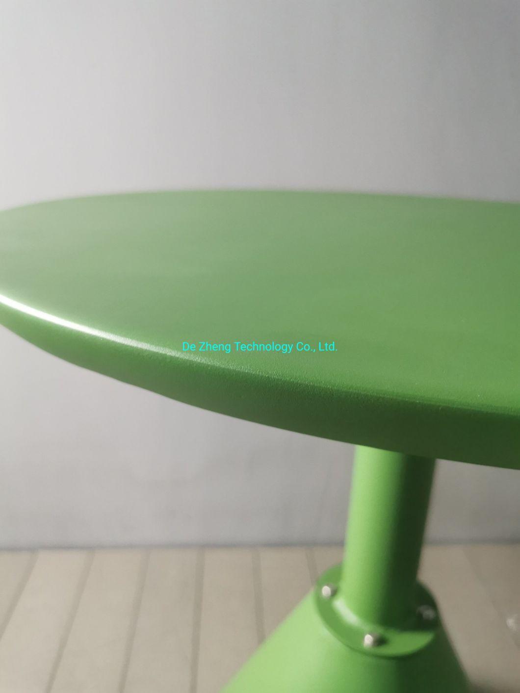 Loft Style Industrial Restaurant Table Furniture Metal Frame Wooden Top Dining Table Set for Cafe Bar Club