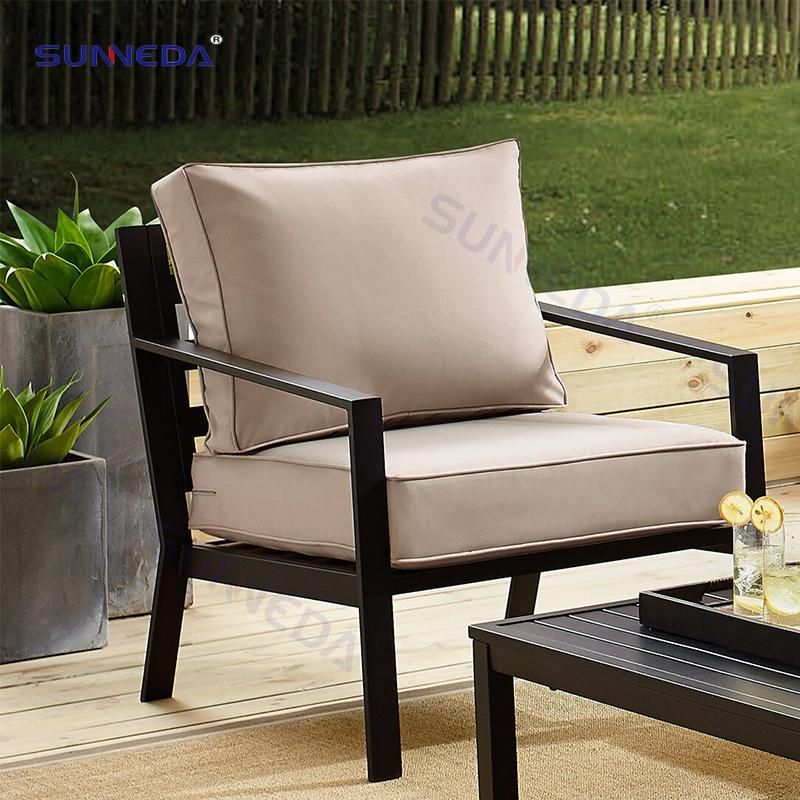 Modern Aluminum Leisure Furniture Outdoor Garden Sofa Set