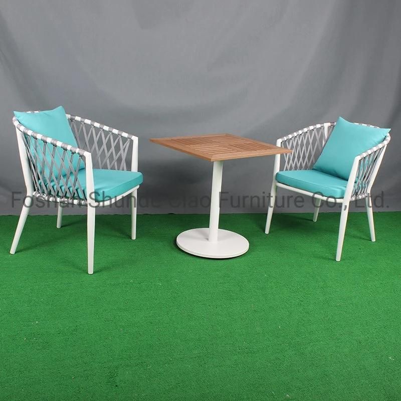 Leisure Hotel Aluminum Garden Sofa Patio Cafe Shop Outdoor Furniture