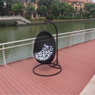 Fashionable Modern Outdoor Iron Wicker Hanging Chair Hammock