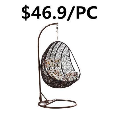 Home Patio Leisure Wicker Rattan Hanging Outdoor Garden Swing Chair