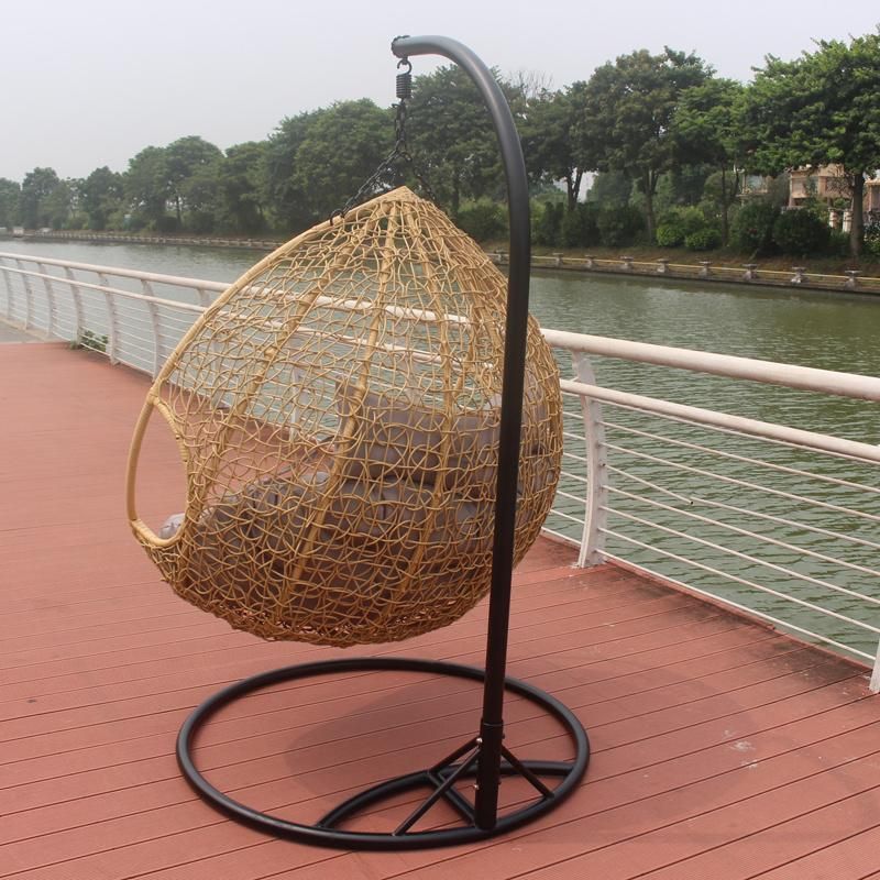 China Factory Lounger Cradle Rattan Comfortable Patio Balcony Swing Chair