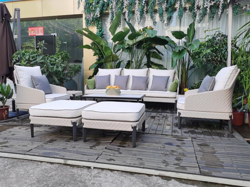 Modern Garden Outdoor Rattan Custom Furniture Set Other Outdoor Patio Furniture Rattan Sofa Set