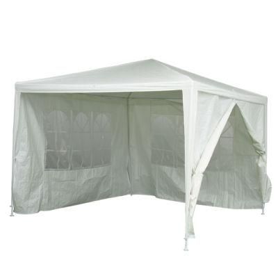 3X6m White Aluminium Outdoor Manual PE/PVC Folding Party Tent