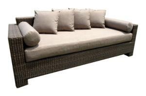 Garden Rattan Wicker Furniture Modern Sofa Daybed Set