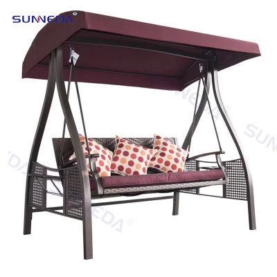 Sturdy Frame High Bearing Capacity Outdoor Leisure Rattan Swing Chair