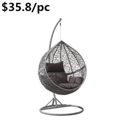 Modern Hanging Outdoor Patio Cushion Customized Rattan Fashion Swing Chair