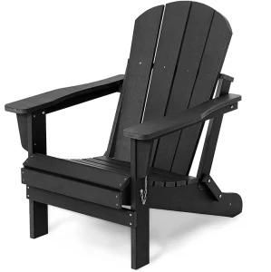 Wholesale Plastic Outdoor Classic Chair Weather Resistant for Patio Garden Adirondack Chair