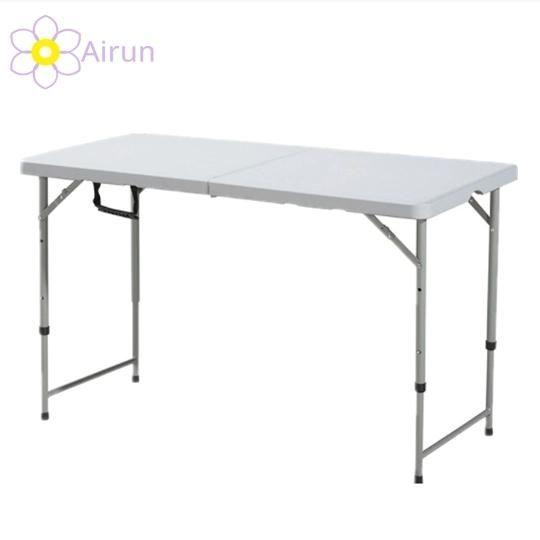 Outdoor Portable Rectangular Plastic Lifting Home Event Conference Wedding Folding Foldable Dining Table