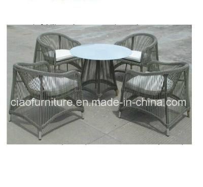 Competitive Outdoor Table Ratttan Dining Table and Chair (CF1225)