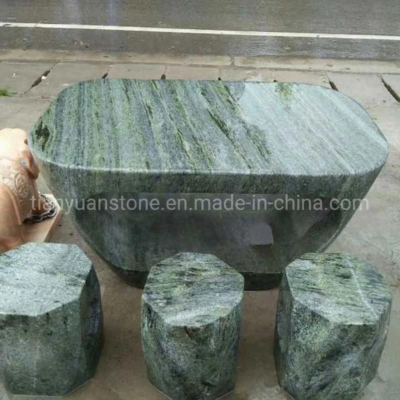 Chinese Polished G603 Light Grey Granite Garden Stone Bench