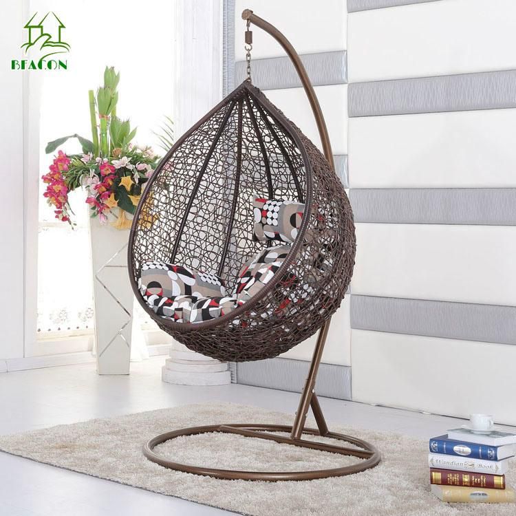 Rattan Wicker Outdoor Indoor Leisure Popular Modern Hanging Swing Chair